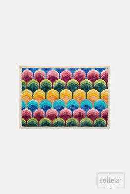 Bordado bargello ejemplo 11