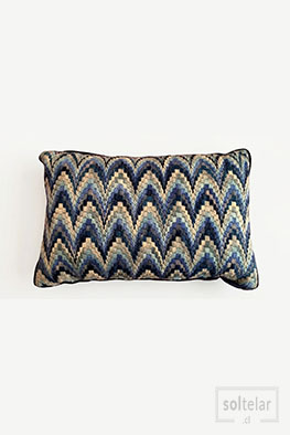 Bordado bargello ejemplo 3