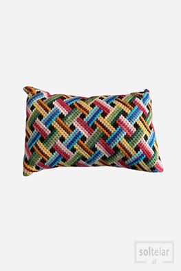 Bordado bargello ejemplo 5